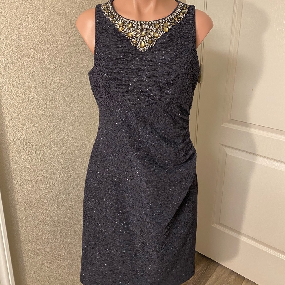 Eliza J Sparkly Bodycon Dress Sz 8